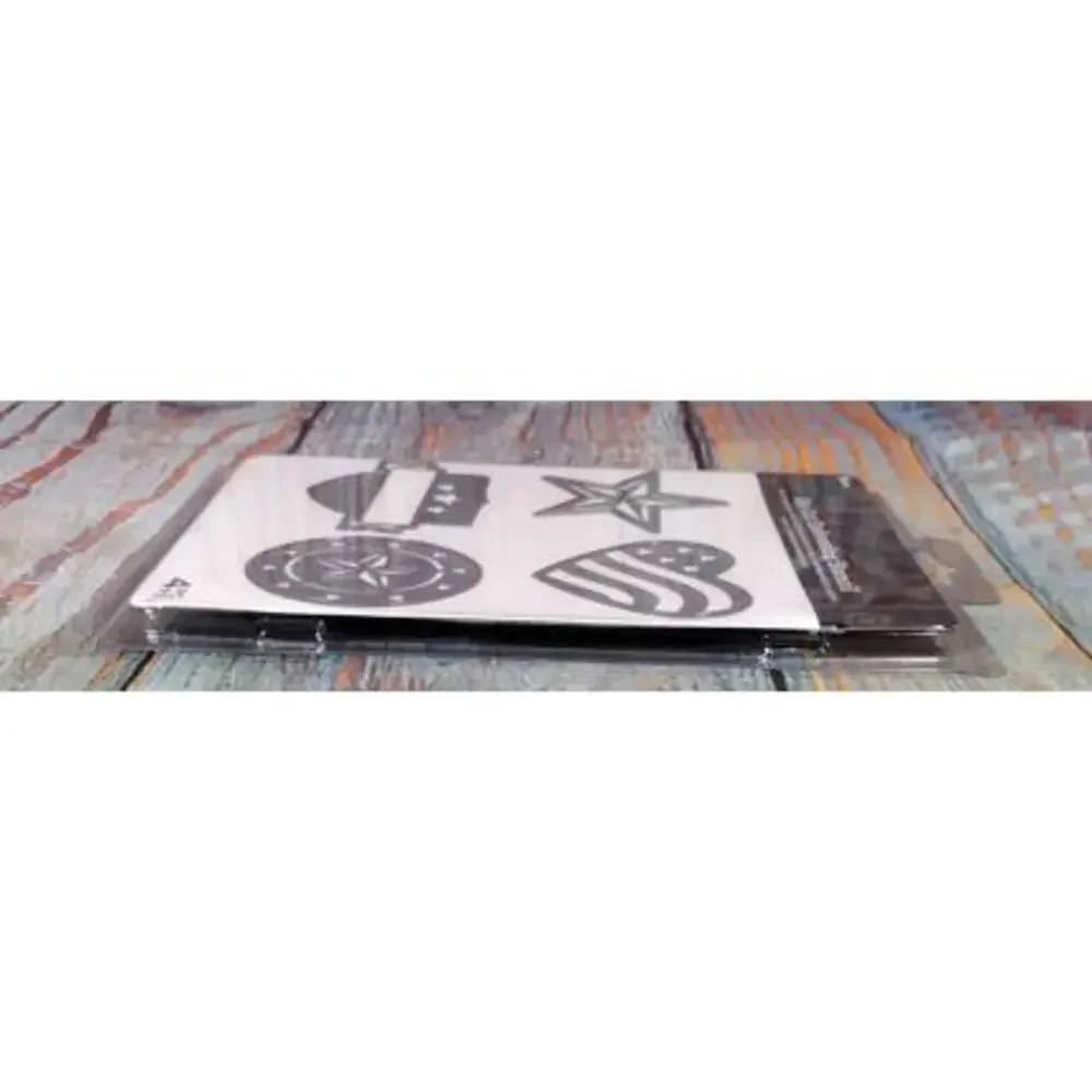 Darice Die Cut Embossing‎ Stencil Set - 4 Piece